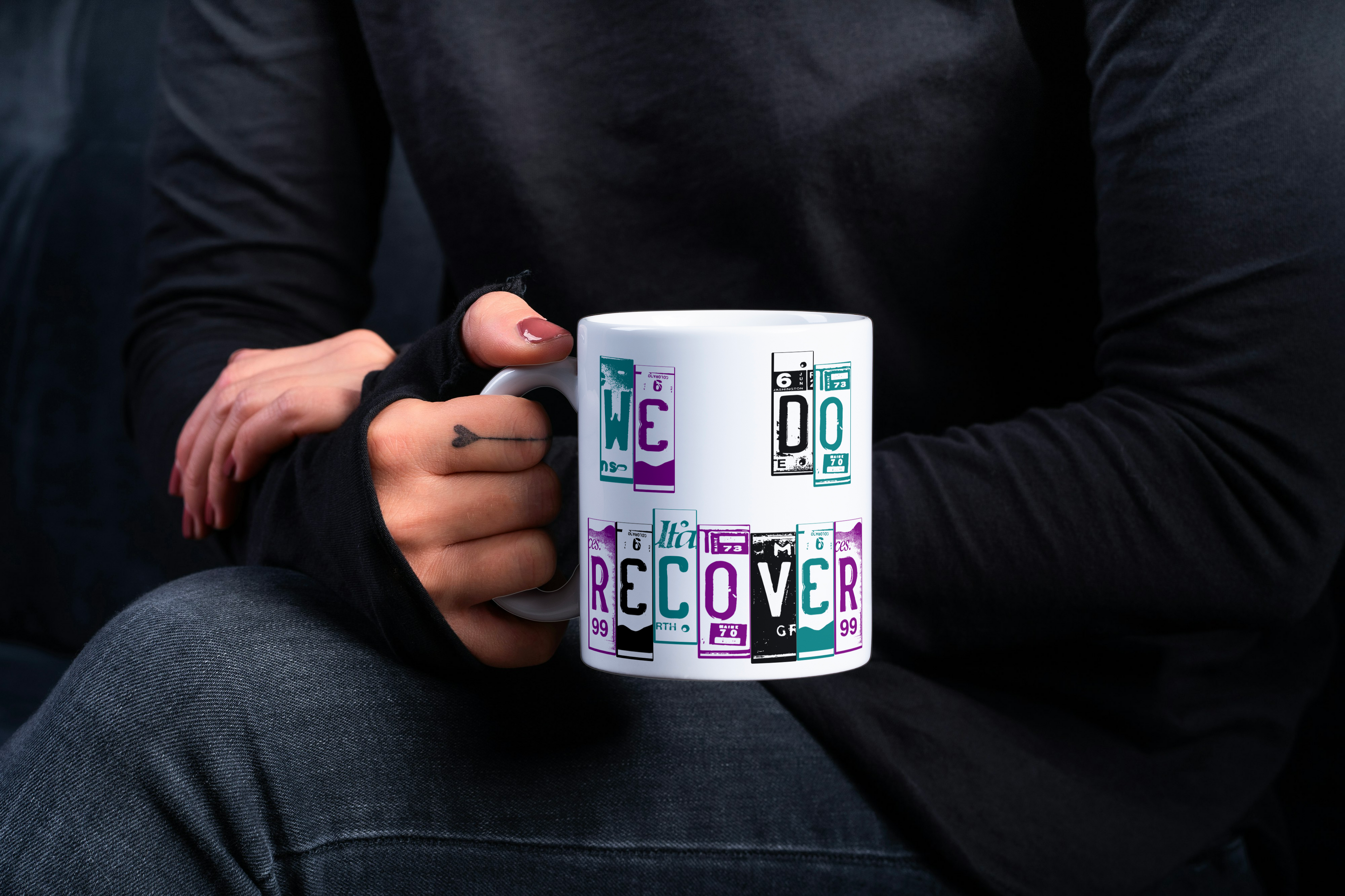 We Do Recover Mug