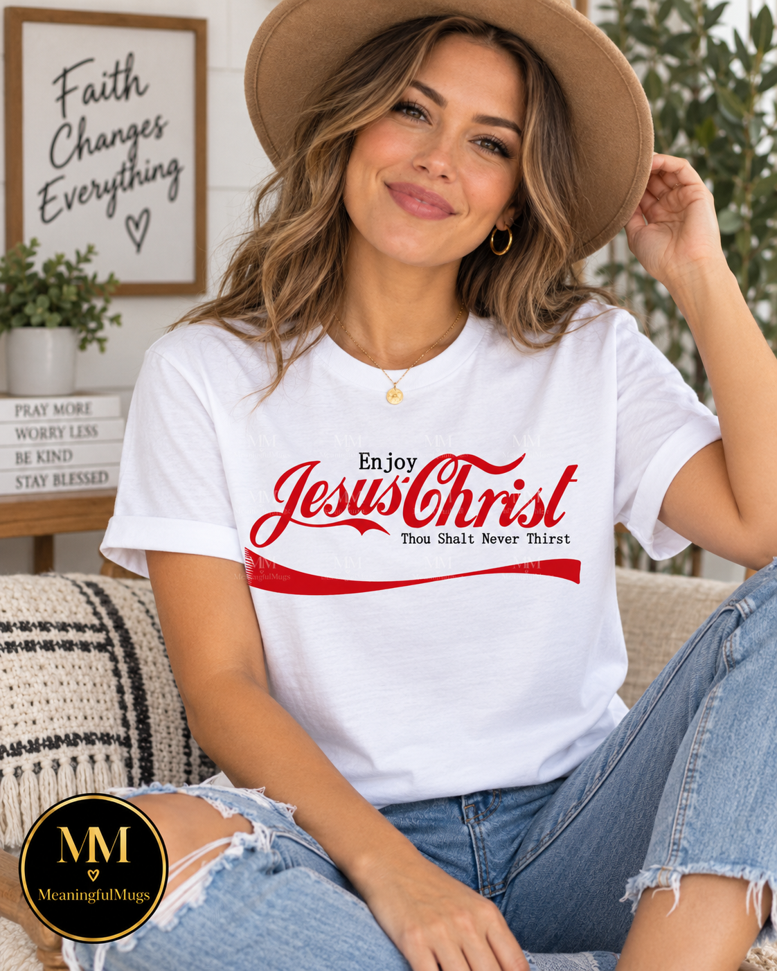 Thou Shalt Never Thirst Tee