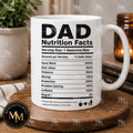Dad Nutrition Facts Mug – The Perfect Gift for Every Dad