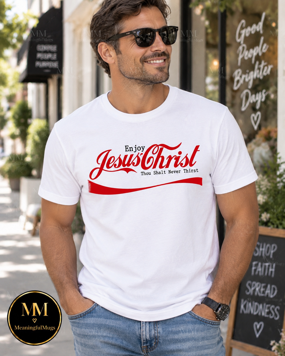 Thou Shalt Never Thirst Tee