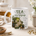 Tea Is My Love Language Frog Mug
