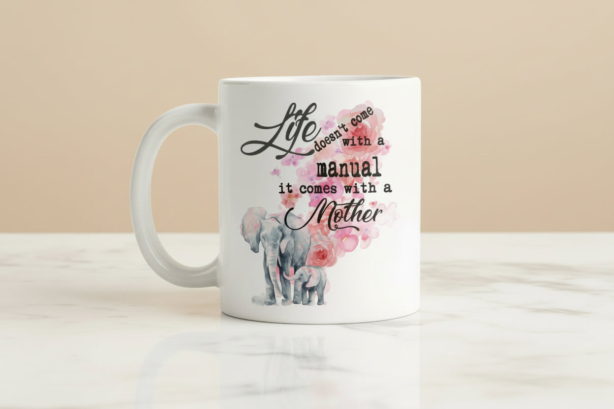 Life Comes With a Mother Mug — Sentimental Gift