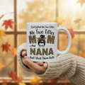 Mom and Nana Mug - Older Woman's Hands